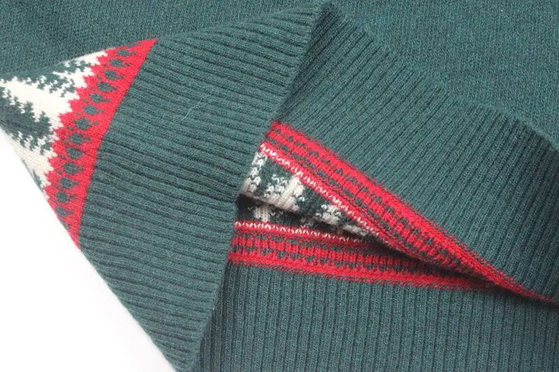 Wool blend yarn options prepared for custom Christmas jumper material comparison