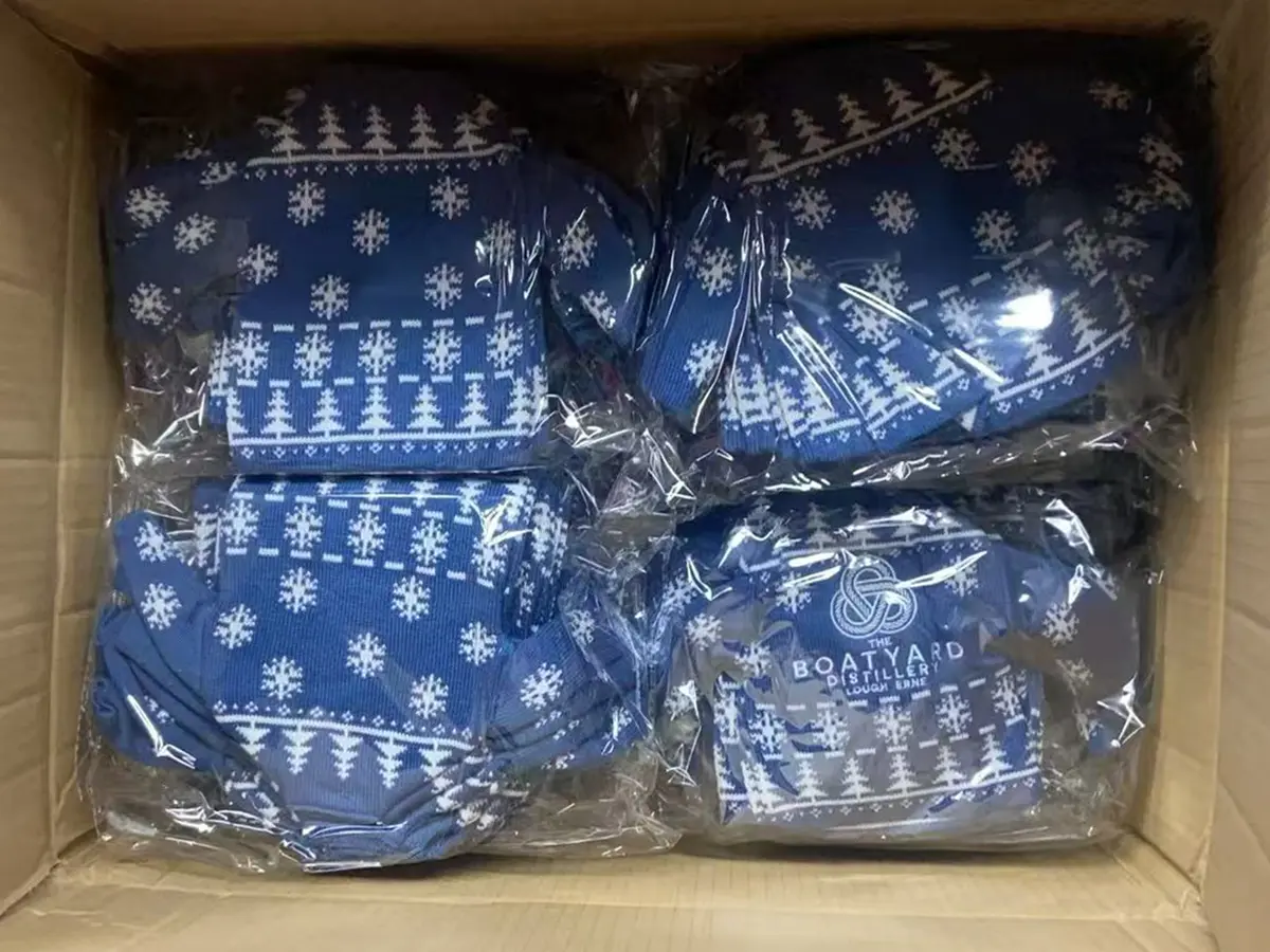 Bottle sweater shipping and packaging