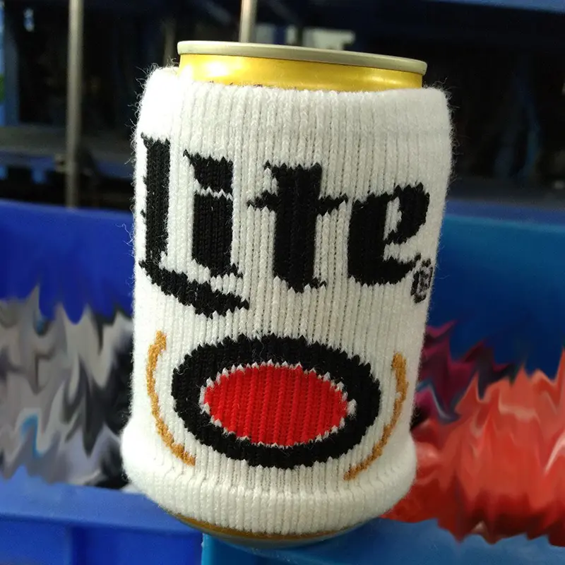 Christmas beer can sweater promotional cover