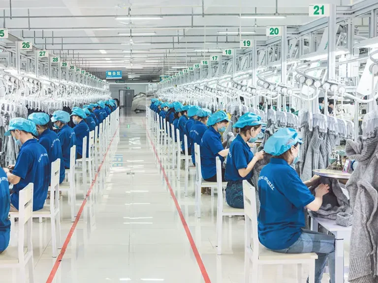 Stitching machine linking and assembly