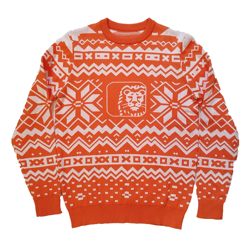 Custom knitted Christmas sweater for brands