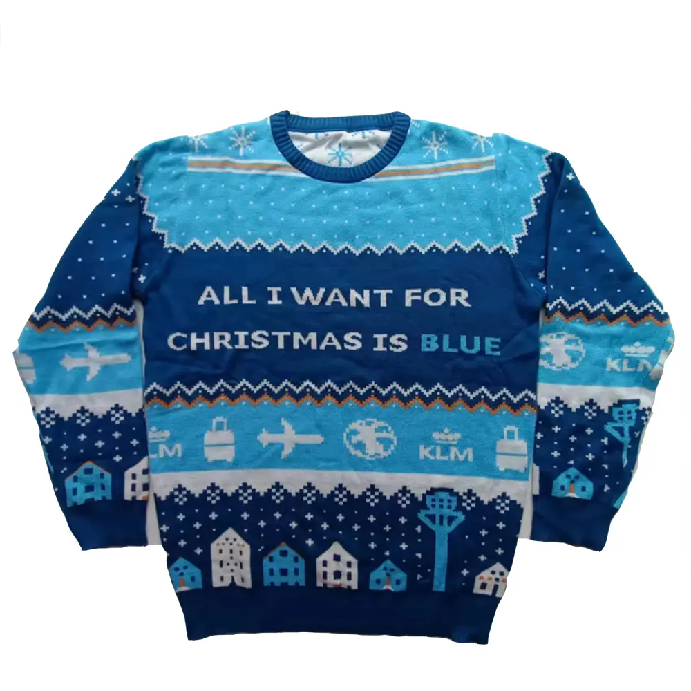 Private label custom Christmas jumper